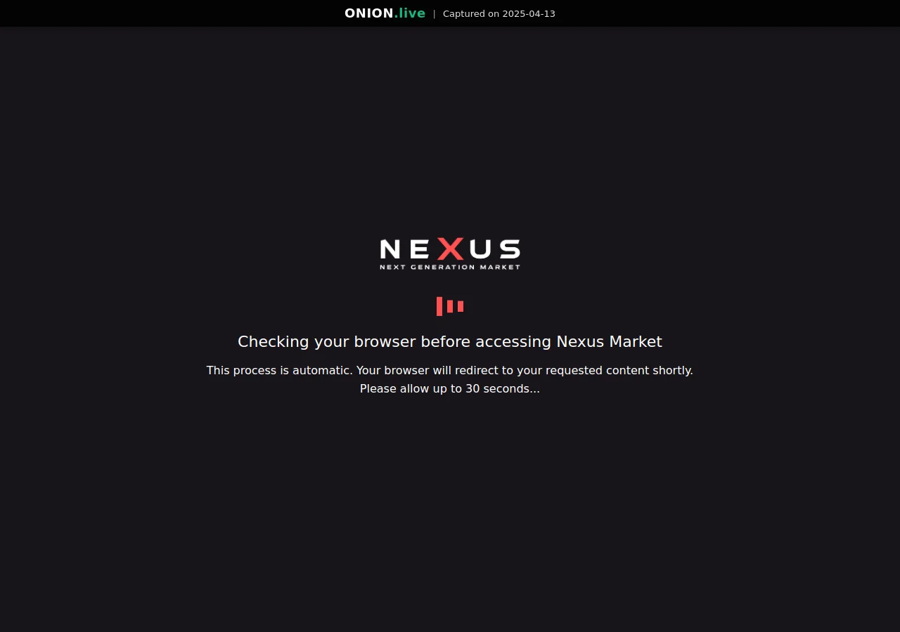 Nexus Market screenshot
